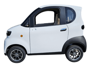 e-tors city baseliner in het wit zijaanzicht puramobi