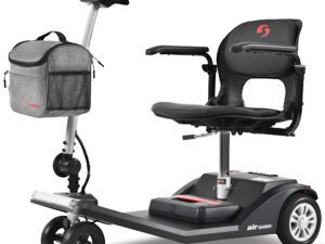 sweetrich air classic in het zwart zijaanzicht puramobi