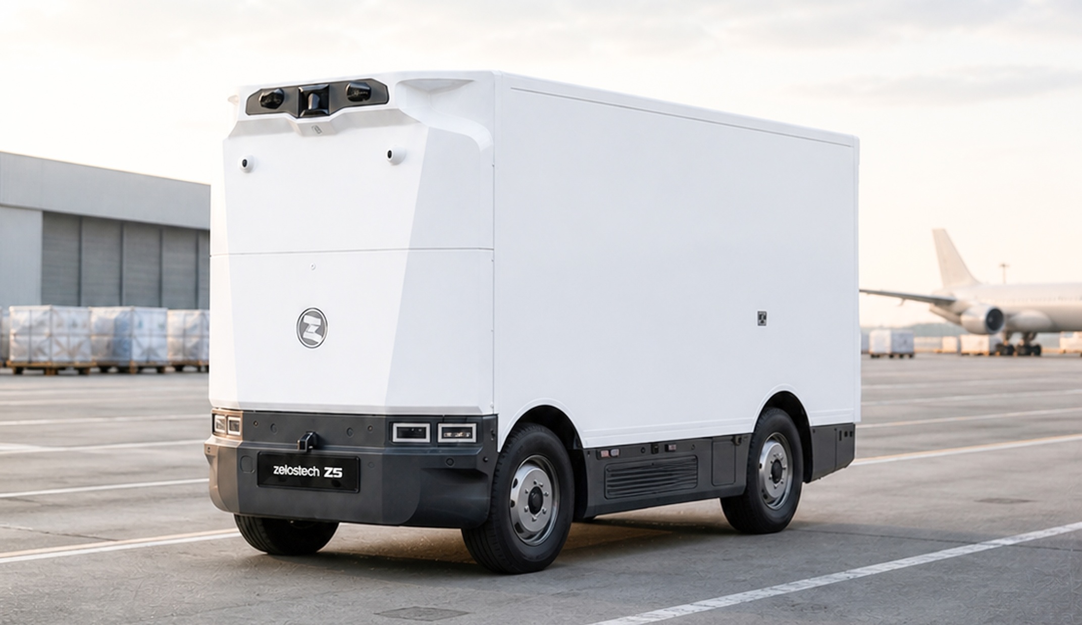 Zelostech RoboVan met autonome technologie