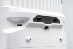 Detail van de sensoren en camera’s boven de neus van de Zelostech Z20 RoboTruck.